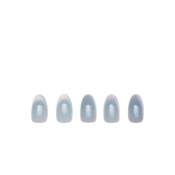 Glamnetic Press-On Nails Unicorn Tears Short Oval NWT - Picture 3 of 8